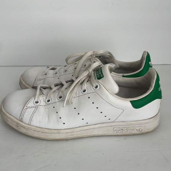 Adidas Stan Smith Men’s Sneakers White/Green 5.5 - Picture 4 of 8